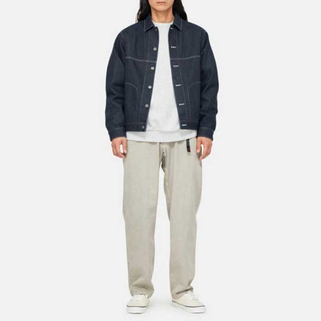 グラミチ デニムジャケット ジージャン 日本製 gramicci G4FM-J012 MEADOWS RANCH JACKET メドウズランチジャケット KAIHARA カイハラデニム (240930)