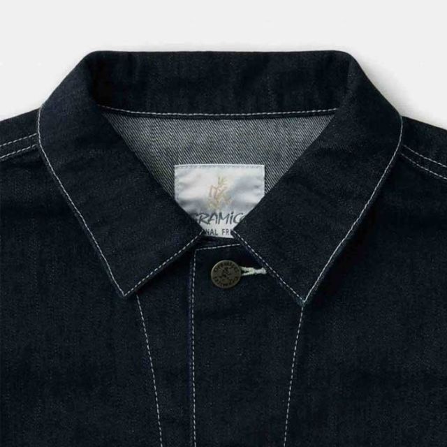 グラミチ デニムジャケット ジージャン 日本製 gramicci G4FM-J012 MEADOWS RANCH JACKET メドウズランチジャケット KAIHARA カイハラデニム (240930)