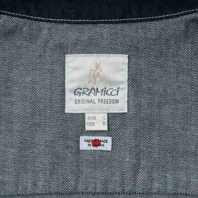 グラミチ デニムジャケット ジージャン 日本製 gramicci G4FM-J012 MEADOWS RANCH JACKET メドウズランチジャケット KAIHARA カイハラデニム (240930)
