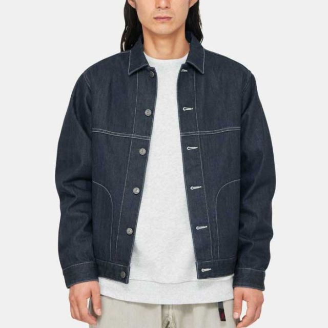 グラミチ デニムジャケット ジージャン 日本製 gramicci G4FM-J012 MEADOWS RANCH JACKET メドウズランチジャケット KAIHARA カイハラデニム (240930)