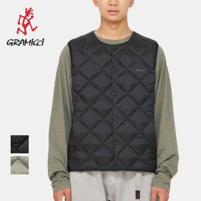 グラミチ ベスト gramicci INNNER DOWN VEST  インナーダウンベスト アウトドア インナー ユニセックス (240930)