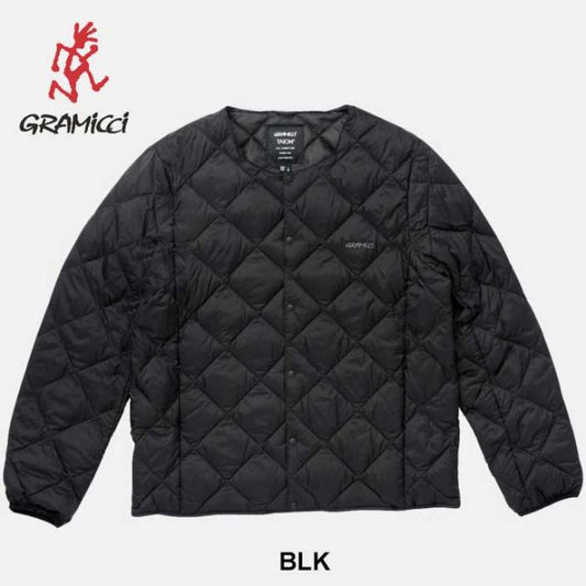 グラミチ ジャケット gramicci INNER DOWN JACKET【Gramicci×TAION インナーダウンジャケット 体温 タイオン インナー ダウン 薄手 (240930)