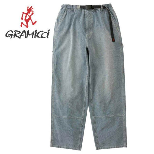 グラミチ ジャパニーズヒッコリーデニムワークパンツ GRAMICCI G5SM-P007 JAPANESE HICKORY DENIM WORK PT (2502)