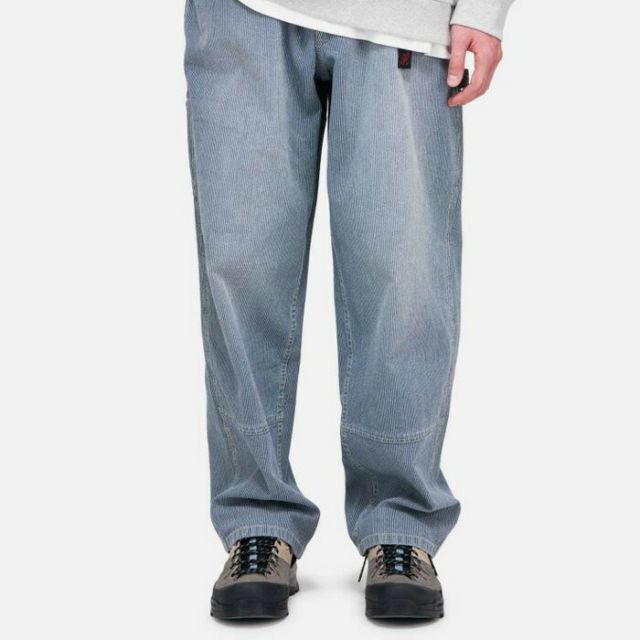 グラミチ ジャパニーズヒッコリーデニムワークパンツ GRAMICCI G5SM-P007 JAPANESE HICKORY DENIM WORK PT (2502)