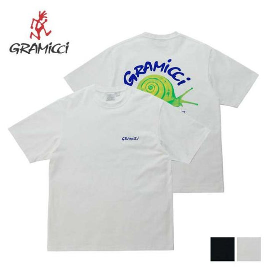 グラミチ Tシャツ 半袖 gramicci G5SU-T162 SNAIL TEE スネイルTシャツ メンズ レディース エココットン メール便 (250328)
