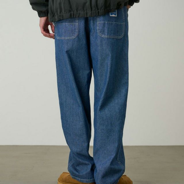 グラミチ GRAMICCI ジャパニーズシャンブレーダブルニー G6SM-P015 JAPANESE CHAMBRAY DOUBLE KNEE クライミングパンツ メンズ ワイドパンツ シャンブレーパンツ ダブルニー 日本製生地 コットン100％ (260408)