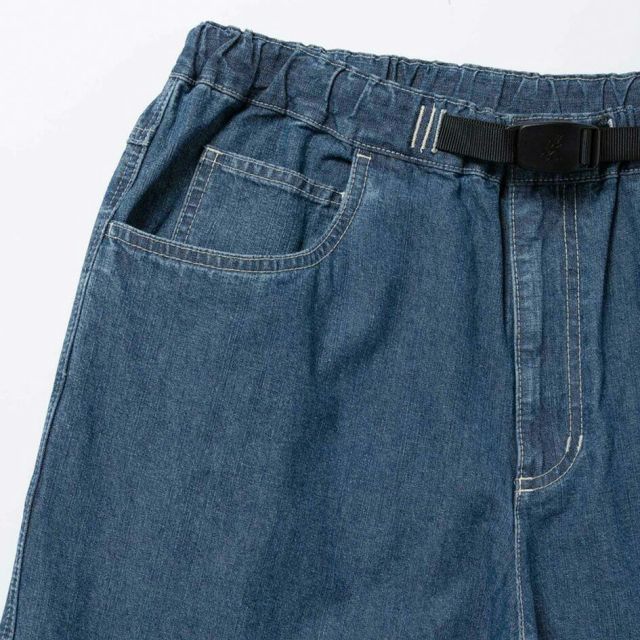 グラミチ GRAMICCI ジャパニーズシャンブレーダブルニー G6SM-P015 JAPANESE CHAMBRAY DOUBLE KNEE クライミングパンツ メンズ ワイドパンツ シャンブレーパンツ ダブルニー 日本製生地 コットン100％ (260408)