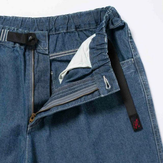 グラミチ GRAMICCI ジャパニーズシャンブレーダブルニー G6SM-P015 JAPANESE CHAMBRAY DOUBLE KNEE クライミングパンツ メンズ ワイドパンツ シャンブレーパンツ ダブルニー 日本製生地 コットン100％ (260408)