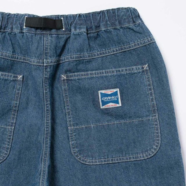 グラミチ GRAMICCI ジャパニーズシャンブレーダブルニー G6SM-P015 JAPANESE CHAMBRAY DOUBLE KNEE クライミングパンツ メンズ ワイドパンツ シャンブレーパンツ ダブルニー 日本製生地 コットン100％ (260408)