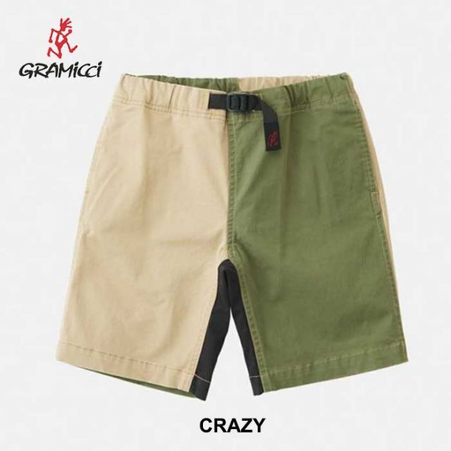 グラミチ キッズ ショートパンツ G511-BJ-J KIDS G-SHORT Gショーツ ハーフパンツ 140cm 150cm ブラック カーキ オリーブ クレイジー 春夏 短パン  パンツ ボトムス カジュアル 男の子 女の子 メール便 (240331)