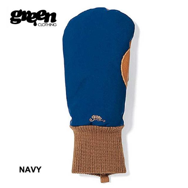 グリーンクロージング スノーボード ミトングローブ 23-24 GREEN CLOTHING 2023025 RIB MITT リブミット スノボ スキー glove (231107)