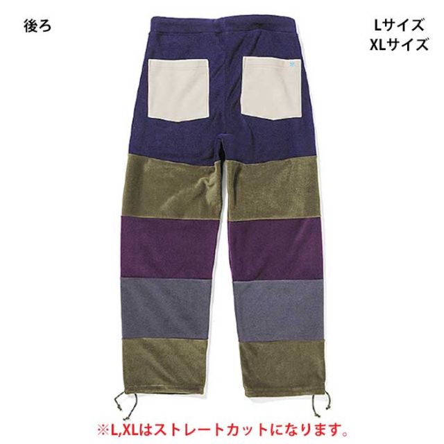 グリーンクロージング マルチボーダーパンツ GREENCLOTHING 2024014 MULTI BORDER PANTS (241023)