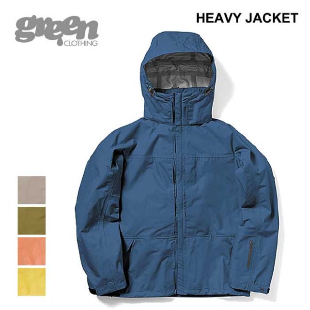 グリーンクロージング GREENCLOTHING スキー スノーボードウェア ジャケット 2024001 HEAVY JACKET