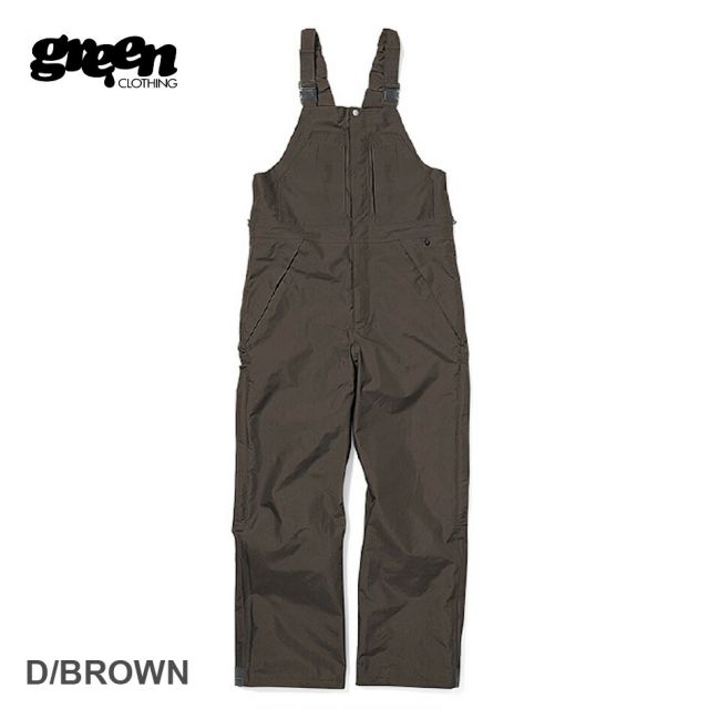GREEN CLOTHING 25-26 BIB PANTS