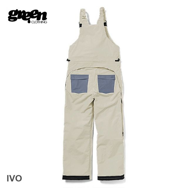 GREEN CLOTHING 25-26 BIB PANTS