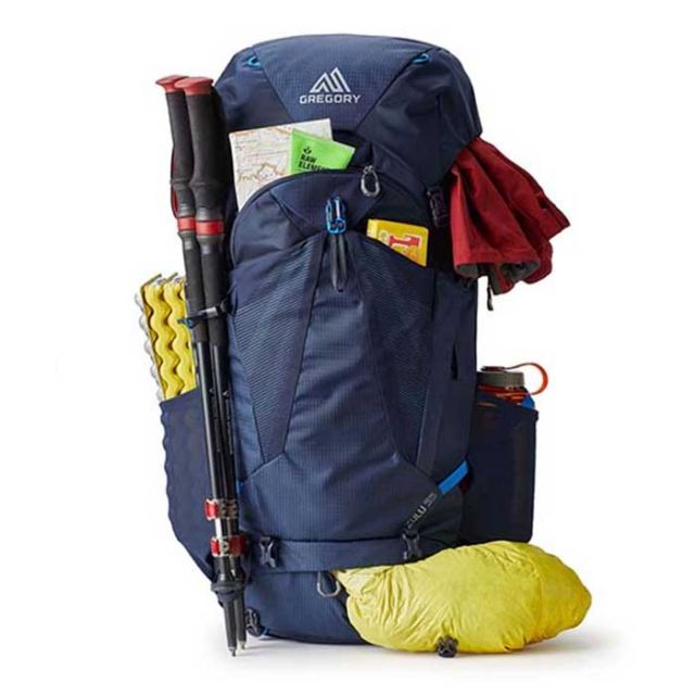 グレゴリー バックパック GREGORY ZULU 55 MLサイズ ズール55 リュック 登山 ザック バッグ アウトドア ハローブルー (220326)