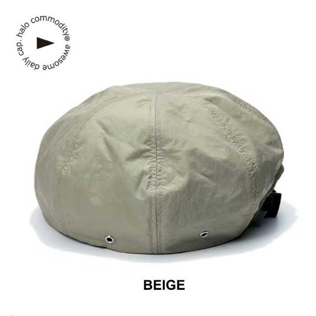 ハロコモディティ ベレー帽 halo commodity h241-511 Salt Path Beret ソルトパスベレー 撥水 ナイロン 帽子 ユニセックス メール便 (240118)
