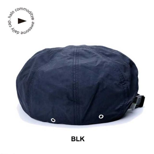 ハロコモディティ ベレー帽 halo commodity h241-511 Salt Path Beret ソルトパスベレー 撥水 ナイロン 帽子 ユニセックス メール便 (240118)