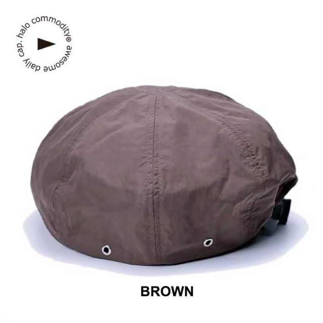 ハロコモディティ ベレー帽 halo commodity h241-511 Salt Path Beret ソルトパスベレー 撥水 ナイロン 帽子 ユニセックス メール便 (240118)