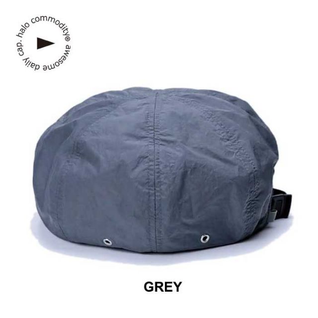 ハロコモディティ ベレー帽 halo commodity h241-511 Salt Path Beret ソルトパスベレー 撥水 ナイロン 帽子 ユニセックス メール便 (240118)