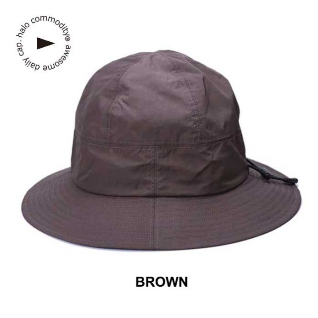 ハロコモディティ ハット halo commodity h241-411 ソルトパスハット Salt Path Hat 撥水 ナイロン 帽子 ユニセックス メール便 (240118)