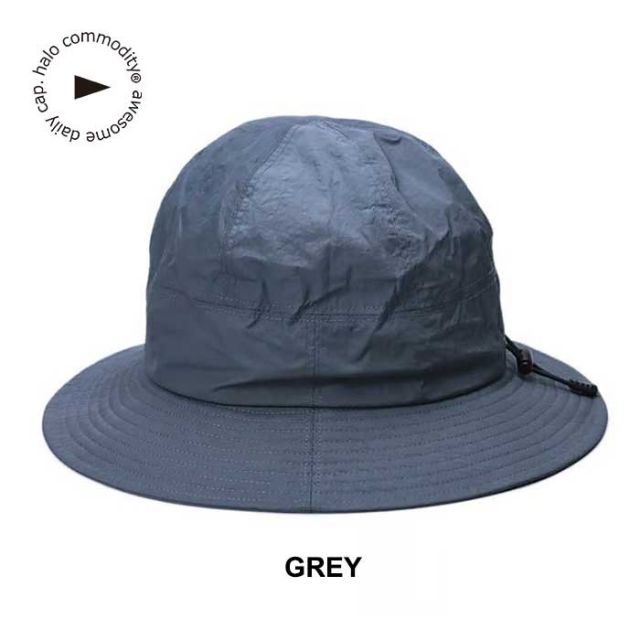 ハロコモディティ ハット halo commodity h241-411 ソルトパスハット Salt Path Hat 撥水 ナイロン 帽子 ユニセックス メール便 (240118)