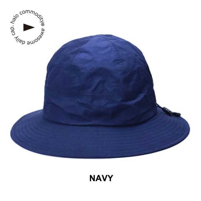 ハロコモディティ ハット halo commodity h241-411 ソルトパスハット Salt Path Hat 撥水 ナイロン 帽子 ユニセックス メール便 (240118)