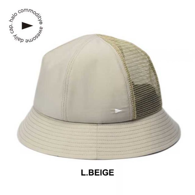 ハロコモディティ ハット halo commodity h241-413 Ridge Tail Hat リッジテイルハット 撥水 帽子 パッカブル レディース メンズ ユニセックス メッシュ (240221)