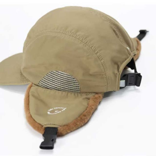 ハロコモディティ キャップ フライトキャップ 帽子 halo commodity h243-230 Hares Fur Cap メンズ レディース ユニセックス ファー フリース 秋冬 ブラック カーキ ネイビー (240926)