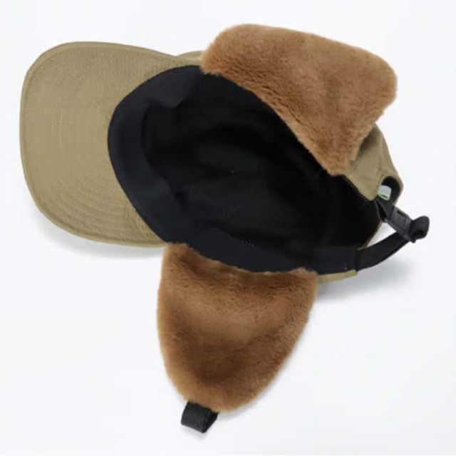 ハロコモディティ キャップ フライトキャップ 帽子 halo commodity h243-230 Hares Fur Cap メンズ レディース ユニセックス ファー フリース 秋冬 ブラック カーキ ネイビー (240926)
