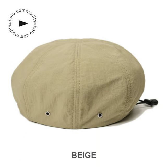 ハロコモディティ ナイロンベレー HALO COMMODITY h251-511 Salt Beret (2502)