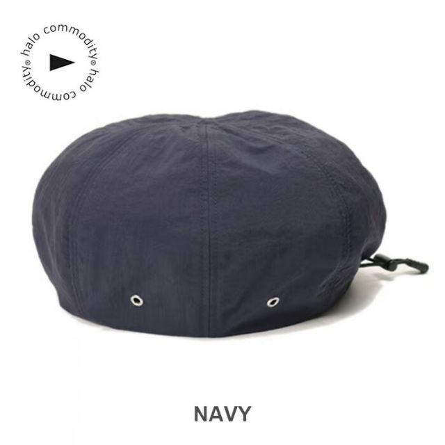 ハロコモディティ ナイロンベレー HALO COMMODITY h251-511 Salt Beret (2502)
