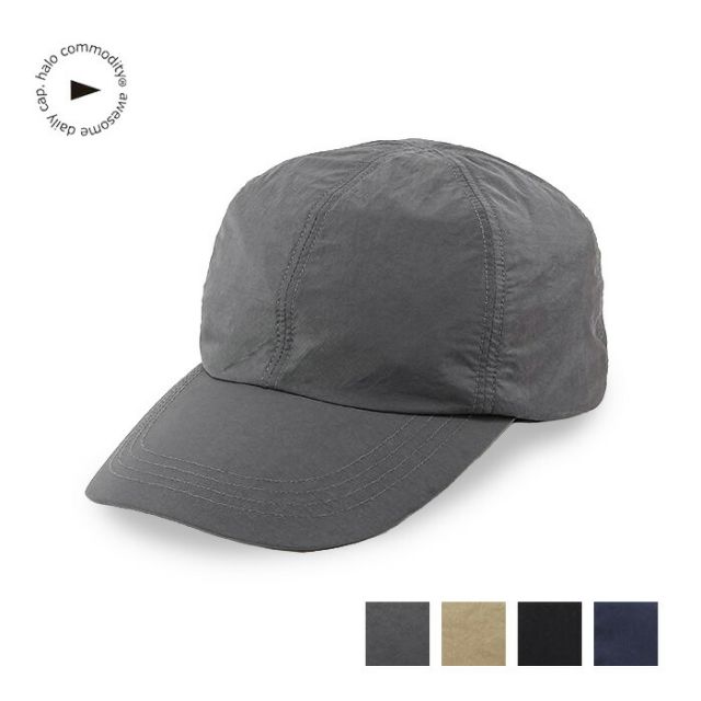 ハロコモディティ カルストキャップ halo commodity Karst Cap h261-232 メンズ レディース キャップ 撥水 ナイロン ロングバイザー 軽量 通気性 サイズ調整 アウトドア フェス カジュアル  KARST CAP メール便 (260224)