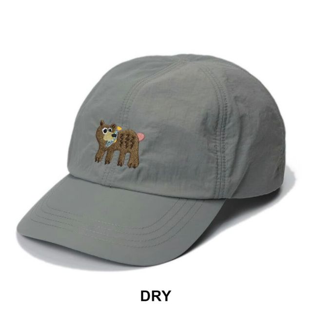 ハロコモディティ クマキャップ KUMA Cap halo commodity h261-279 ナイロンキャップ メンズ レディース 帽子 春夏 秋冬 オールシーズン 撥水 UVカット 軽量 通気性 サイズ調整 アウトドア フェス メール便 (260224)