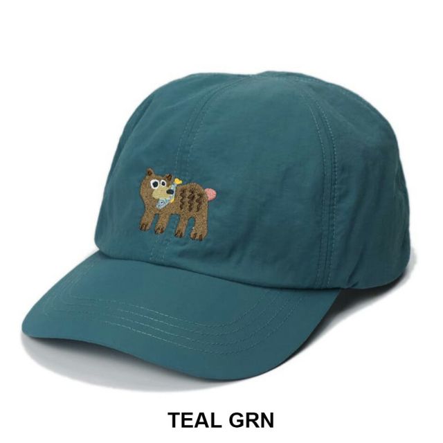 ハロコモディティ クマキャップ KUMA Cap halo commodity h261-279 ナイロンキャップ メンズ レディース 帽子 春夏 秋冬 オールシーズン 撥水 UVカット 軽量 通気性 サイズ調整 アウトドア フェス メール便 (260224)