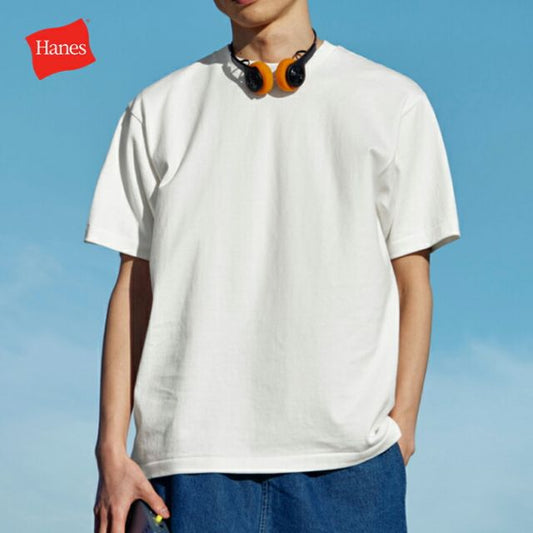 ヘインズ tシャツ 半袖 hanes HM1X201 1P SHIRO CREWNECK T  7オンス 1枚入り メール便 (240522)
