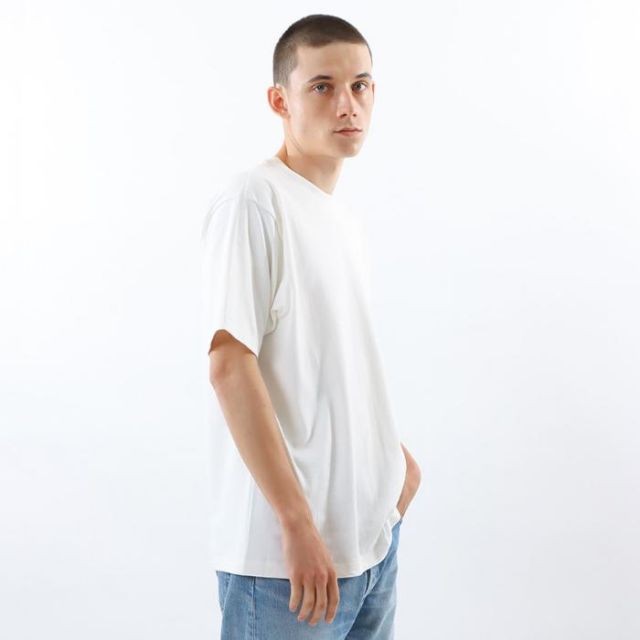 ヘインズ tシャツ 半袖 hanes HM1X201 1P SHIRO CREWNECK T  7オンス 1枚入り メール便 (240522)