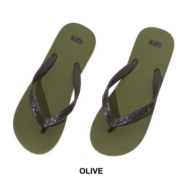 ハイアン ビーチサンダル メンズ HAYN LOGO PRINT SANDAL ロゴプリント (220516)