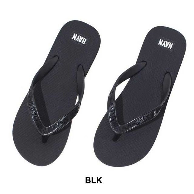 ハイアン ビーチサンダル メンズ HAYN LOGO PRINT SANDAL ロゴプリント (220516)