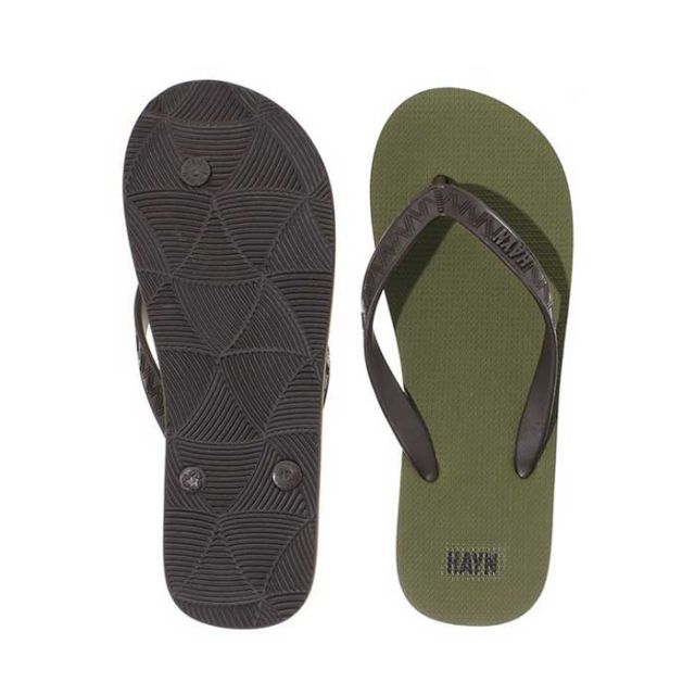 ハイアン ビーチサンダル メンズ HAYN LOGO PRINT SANDAL ロゴプリント (220516)