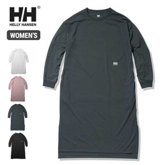 ヘリーハンセン レディース ワンピース Helly Hansen [ HOW32260 ] W L/S ONE POINT OP ロングスリーブ ワンポイントワンピース 長袖  [220915]