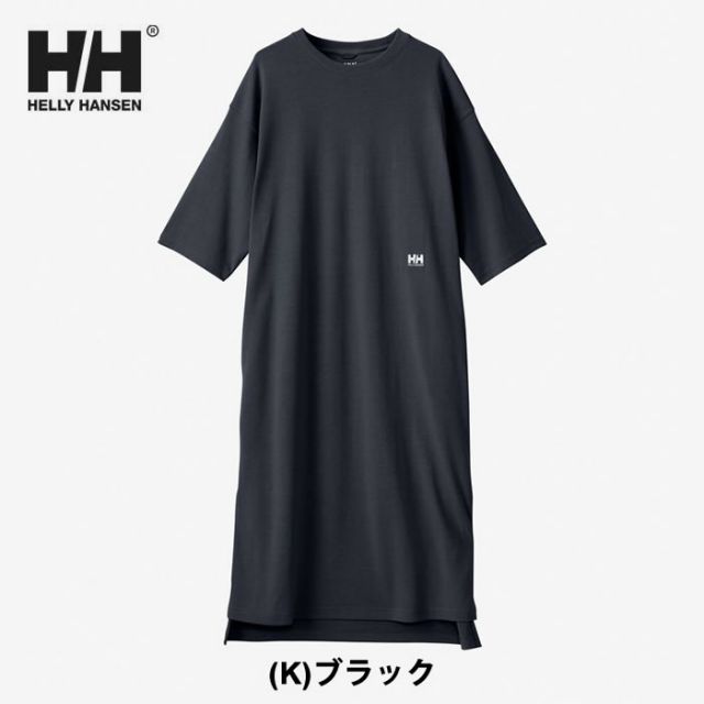 ヘリーハンセン レディース ワンピース Helly hansen HOW32300 W S/S ONE POINT OP ショートスリーブワンポイントワンピース (240317)