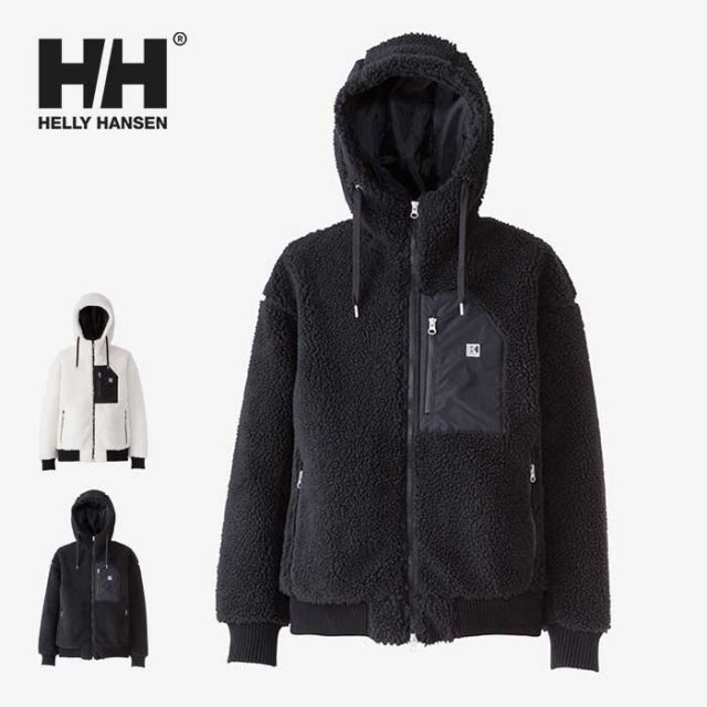 ヘリーハンセン（HELLY HANSEN）（メンズ、レディース）フルジップ フリース ファイバーパイルサーモフーディー HOE52293 [231003]