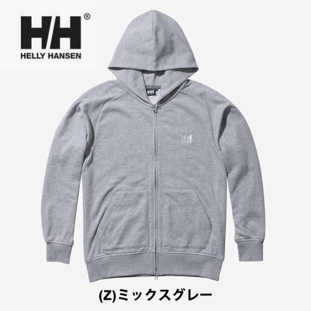 ヘリーハンセン パーカー Helly hansen HE32321 HH LOGO FZ SWEAT HD HHロゴフルジップスウェットフーディー ユニセックス 裏毛チャック 長袖 裏毛 海洋リサイクルポリエステル 環境配慮 薄手 軽量 パーカーフルジップ  (240204)