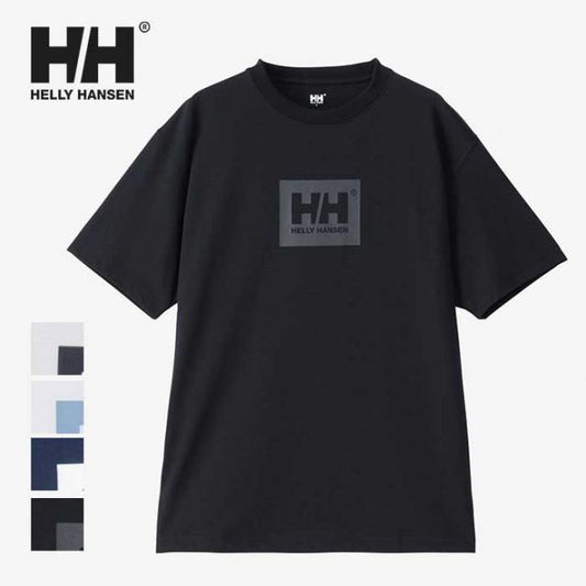 ヘリーハンセン 半袖 tシャツ メンズ レディース ユニセックス HELLY HANSEN HH62406 S/S HH LOGO TEE ショートスリーブ HHロゴティー ブラック ホワイト M / L / XL メール便 (240404)