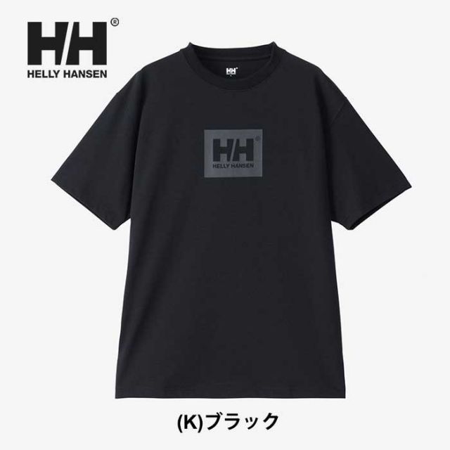 ヘリーハンセン 半袖 tシャツ メンズ レディース ユニセックス HELLY HANSEN HH62406 S/S HH LOGO TEE ショートスリーブ HHロゴティー ブラック ホワイト M / L / XL メール便 (240404)
