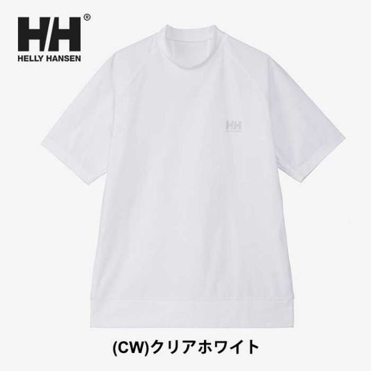 ヘリーハンセン ラッシュガード UVカット 半袖 メンズ レディース ユニセックス HELLY HANSEN HH82408 S/S RASHGUARD TEE ショートスリーブラッシュガードティー 海 プール 水着 ラッシュガード スイムウェア メール便 (240404)