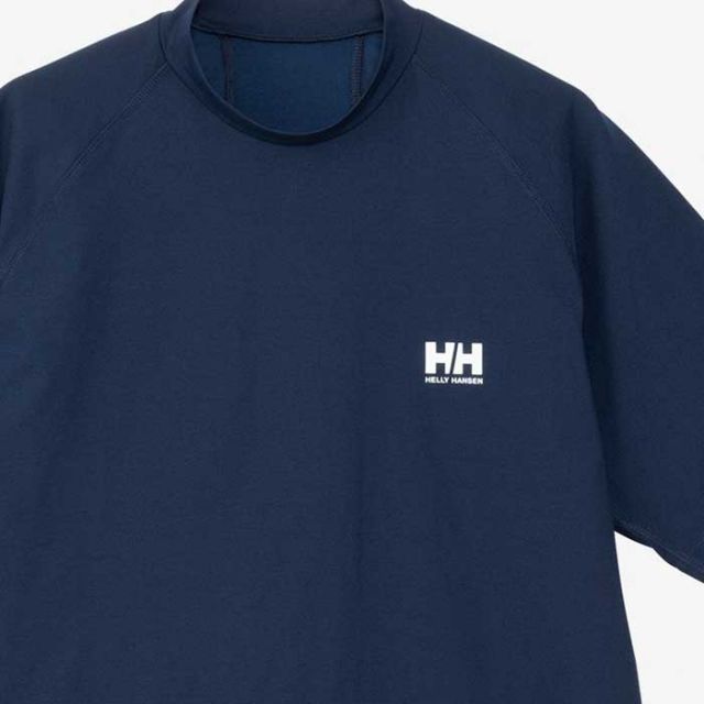 ヘリーハンセン ラッシュガード UVカット 半袖 メンズ レディース ユニセックス HELLY HANSEN HH82408 S/S RASHGUARD TEE ショートスリーブラッシュガードティー 海 プール 水着 ラッシュガード スイムウェア メール便 (240404)