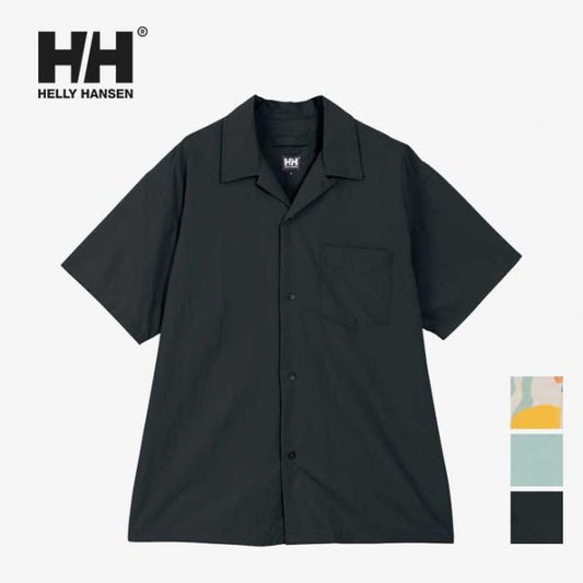 へリーハンセン シャツ HELLY HANSEN HH42541 S/S BASK SHIRTS ショートスリーブ バスクシャツ メンズ レディース 海 プール 水着 ラッシュガード 乾きやすい ナイロン100%  リサイクルナイロン 海 プール 川 撥水 (250