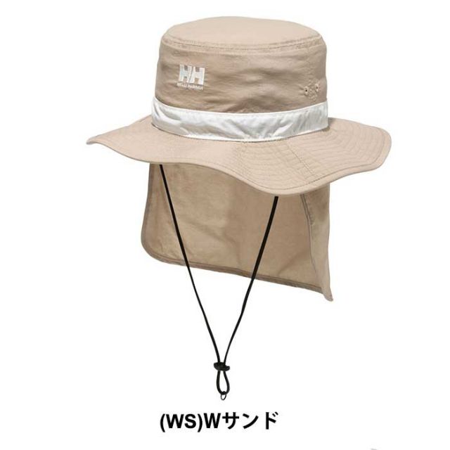 ヘリーハンセン 帽子 キッズ ハット Helly Hansen HCJ92201 K FIELDER HAT フィールダーハット アウトドア キャンプ 子供 あご紐付き はっ水 日除けシェード付 きメール便